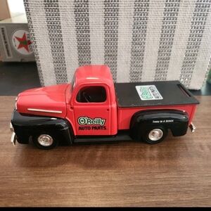 Red and Black Toy Truck